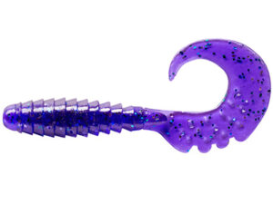 FishUp Fancy Grub 2.5cm #060 Dark Violet Peacock & Silver