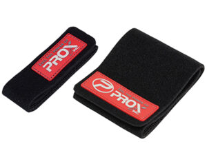 Curea neopren prindere lansete Prox Rod Belt Super Wide Combination elastic, set 2 bucati