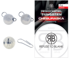 RTB Tungsten Cheburaska Weights