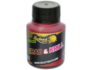 Dip nutritiv crap Select Baits Crab & Krill 125ml pentru boilies și pelete