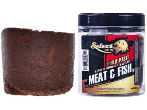 Pasta de boilies Select Baits Meat & Fish 400g pentru pescuit la crap