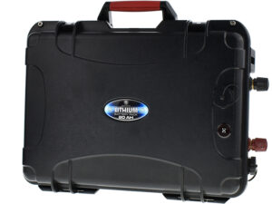 Acumulator litiu RTB Refuse to Blank Lithium Battery Pack 80A 12V LiPo 80Ah IP65 cu afisaj LCD si incarcator