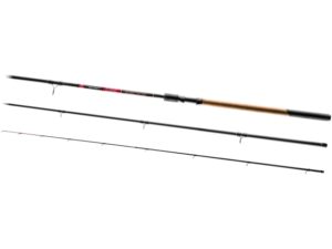 Lanseta feeder Brain Classic 3.6m 130g, 3 segmente, 3 vârfuri, acțiune moderat rapidă