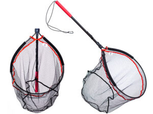 Minciog RTB Full Carbon Landing Net Black and Red 120cm