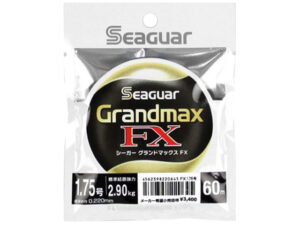 Fir fluorocarbon Seaguar Grandmax FX 60m, rezistent la nod, invizibil în apă, pentru pescuit la crap