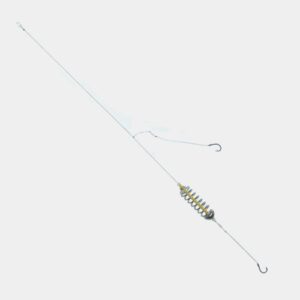 Montură 2 cârlige Arrow Int. model 496 nr. 4, fir 0.30mm, pentru pescuit staționar