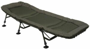 Pat scaun camping Prologic Inspire Relax 6 picioare, profil plat, Air-Tex, camuflaj MCP, 210x85cm, max 140kg