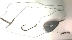 Montură somn cu fir textil 150g și cârlig 5/0 Arrow Int.