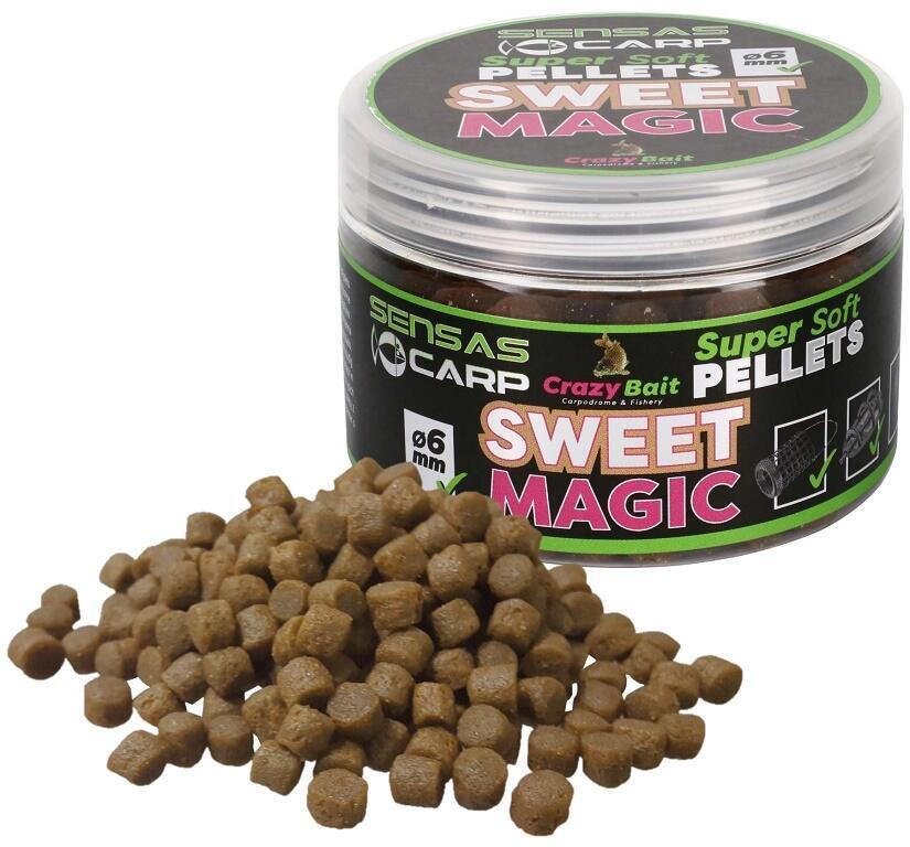 Pelete moi pescuit Sensas Super Soft Sweet Magic 6mm 60g
