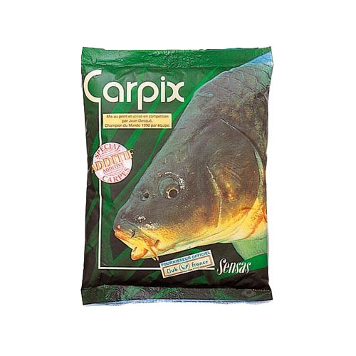 Aditiv dulce pentru crap Sensas Carpix 300g, aroma fructată, ideal pentru nade și boilies-uri