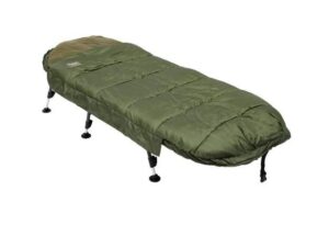 Pat camping Prologic Avenger 6 picioare cu sac de dormit 190x70cm fleece impermeabil