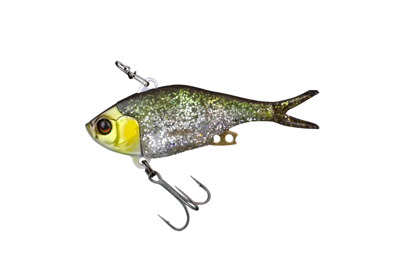 Nălucă cicada Jackall Jeublu 5,2cm 6,4g culoare GiraAyu pentru spinning și răpitori