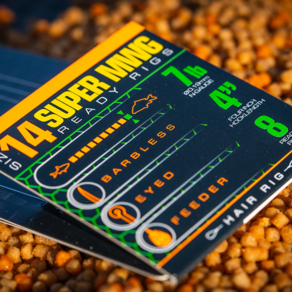 Montură feeder Guru Super MWG Gape cârlig nr.12 fir 0.19mm 8 bucăți