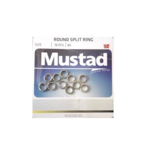 Inele despicate somn Mustad 5,6mm 15kg set 10 buc