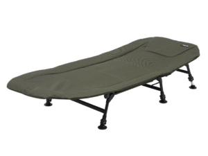 Pat camping Prologic C-Series 6 picioare 105kg cadru pliabil saltea captusita picioare reglabile