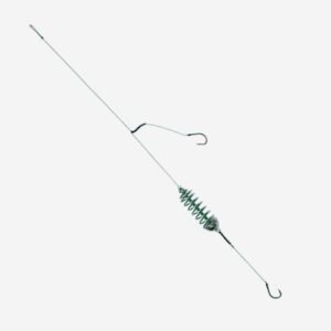 Montură feeder cu 2 cârlige Arrow Int. model 10001G nr. 4, fir textil 0.25 mm