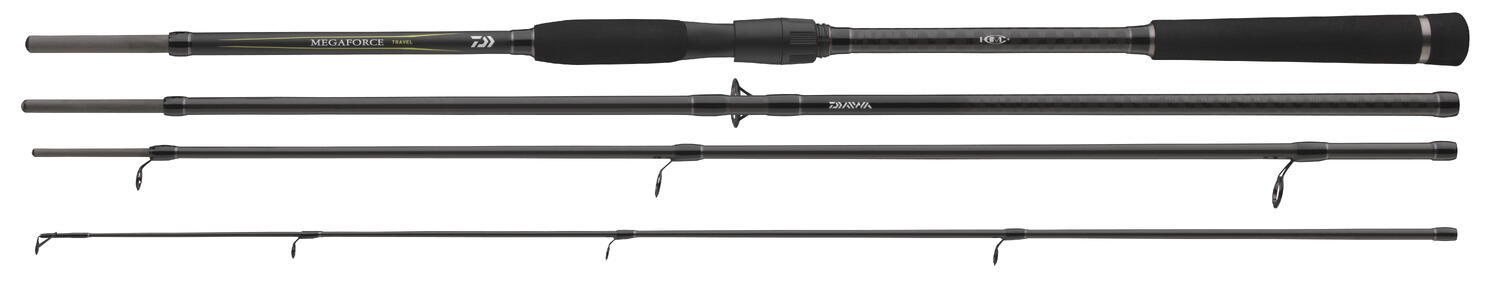 Lansetă spinning Daiwa Megaforce Travel Spin 2.40m 30-70g 4 tronsoane
