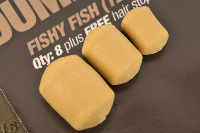 Pelete artificiale Pop-Up Dumbell 16mm Fish Korda, 8 bucăți, momeli siliconice rezistente pentru pescuit la crap