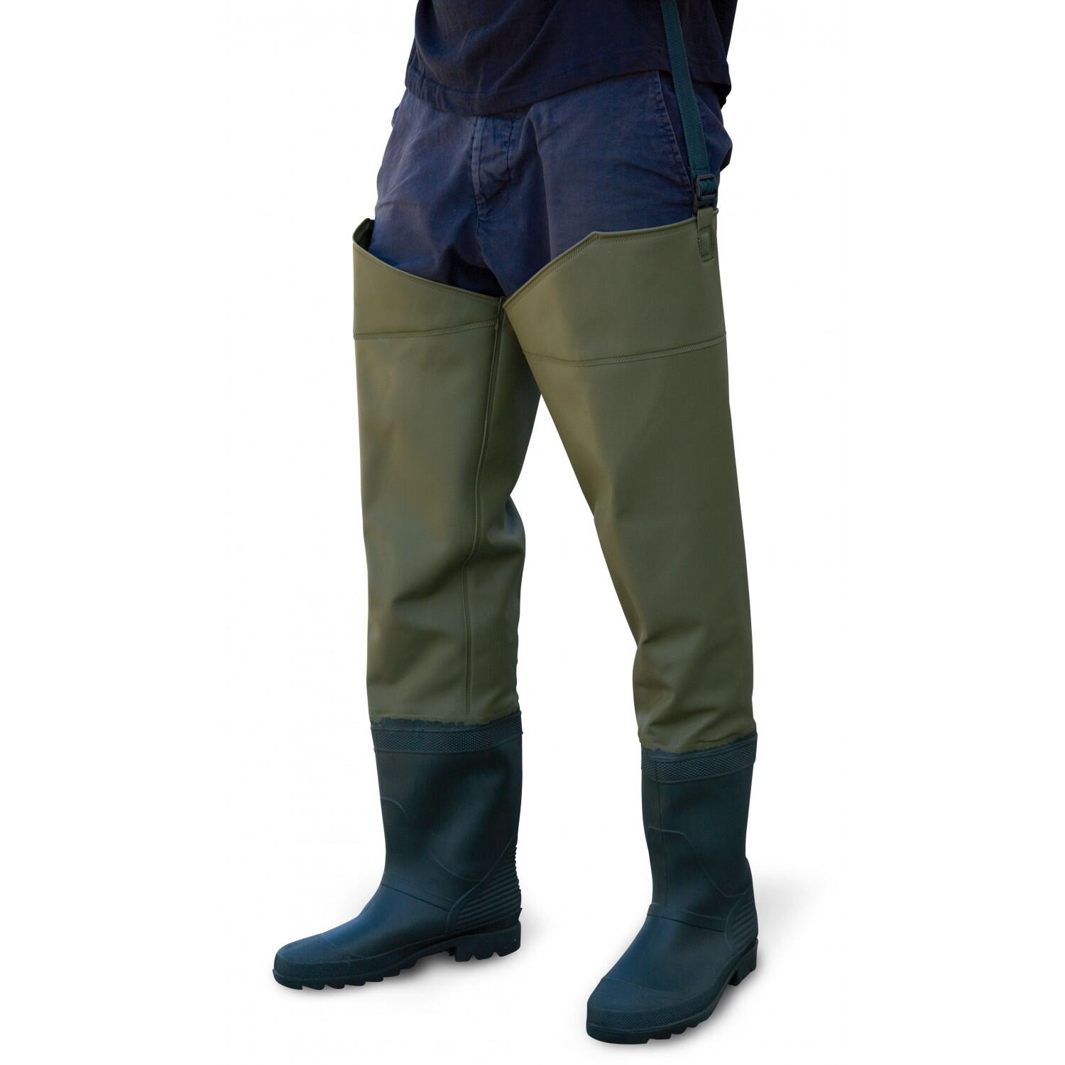 Cizme sold Lineaeffe PVC dublu marimea 44 talpa intarita rezistente si confortabile