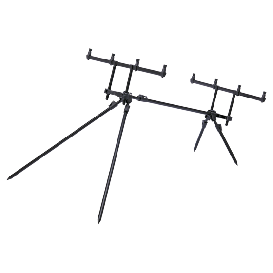 Rod pod Prologic C-Series Convertible 4Post, picioare lungi reglabile, aluminiu, pentru 2-4 lansete, cu geantă transport