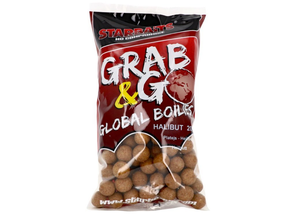 Boilies Starbaits G&G Global Halibut 20mm 1kg pentru pescuit la crap