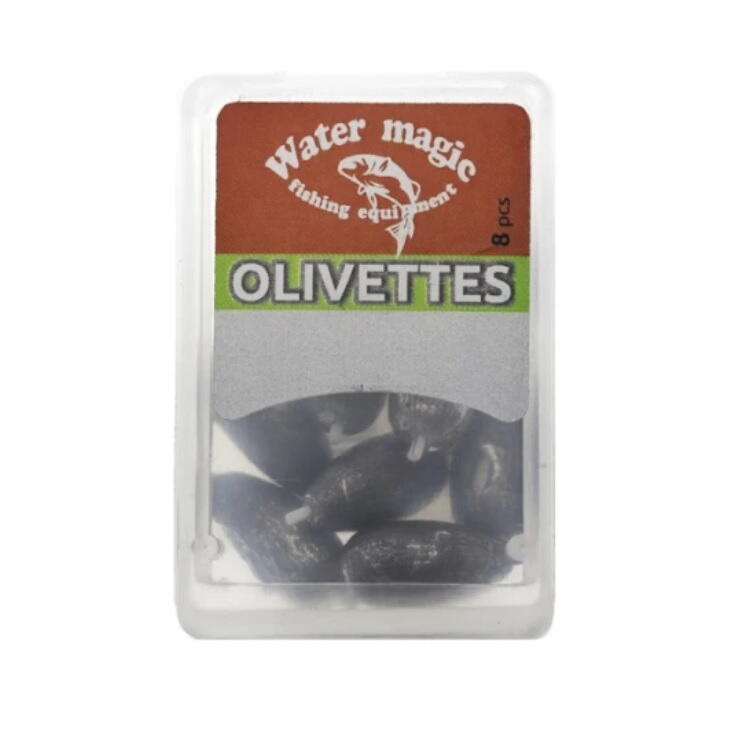 Plumb claumar culisant water magic olivete standard 8g 5buc/pl Arrow int.