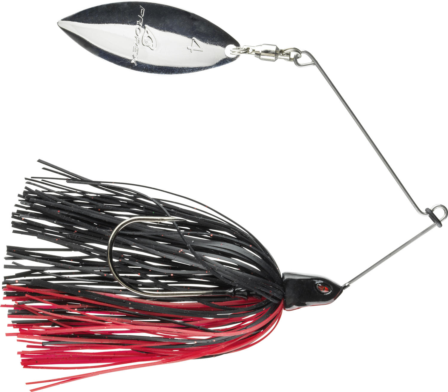 Spinnerbait Daiwa Prorex Willow 7g Black Devil pentru spinning și răpitori