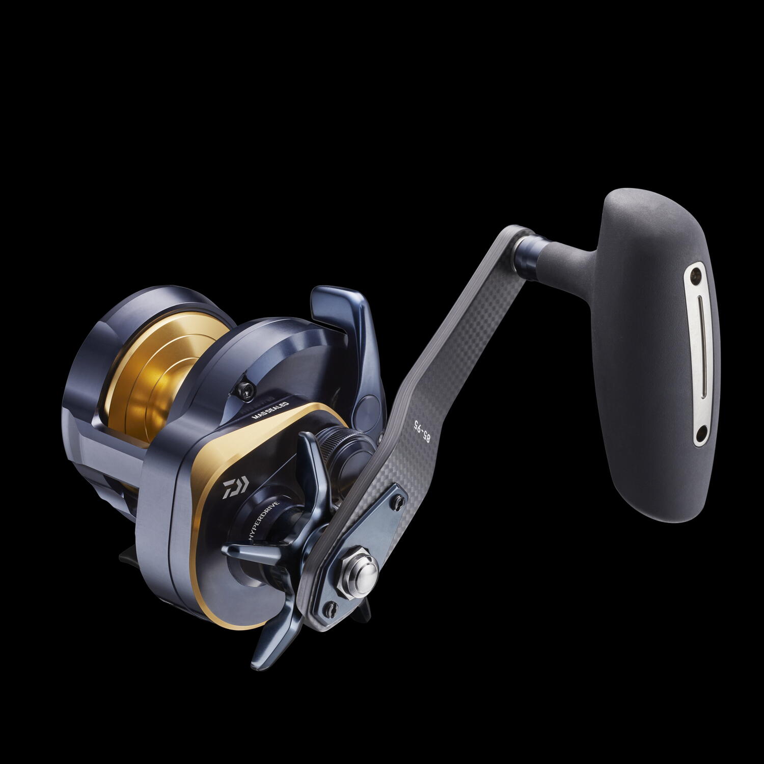 Mulinetă casting Daiwa Saltiga 15 HL SJ 8+1 rulmenți, 400m, raport 7.1:1, frână 10kg, pescuit răpitor