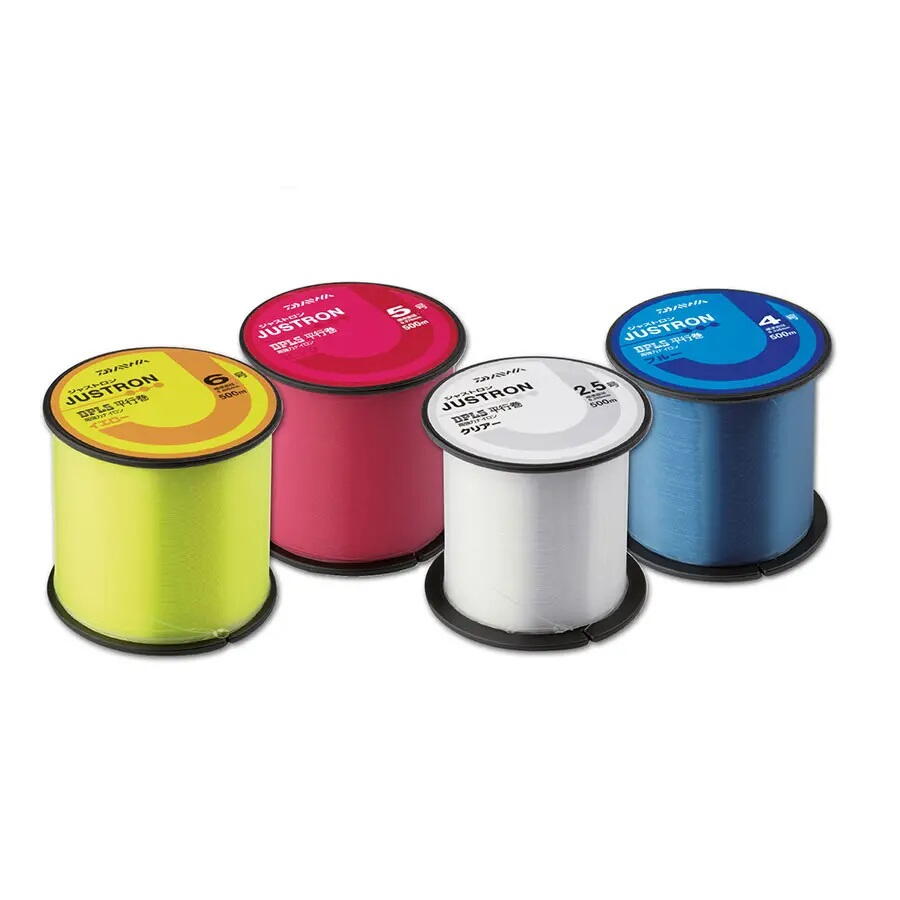 Fir monofilament crap Daiwa Justron DPLS 0,235mm 500m roz rezistență 3,9kg