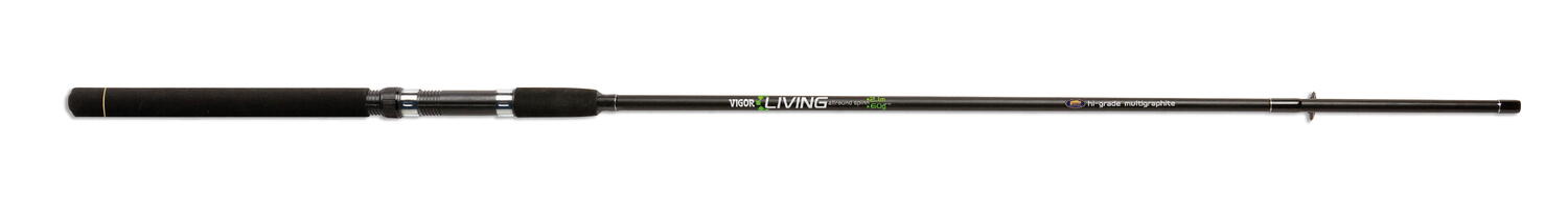 Lansetă spinning Lineaeffe Vigor Living Rod 2,40m 60g 2 tronsoane 6 inele
