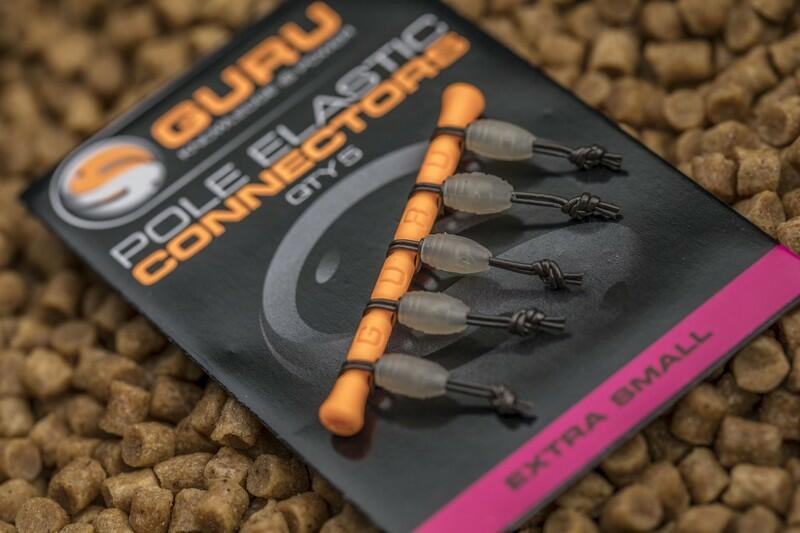 Conector elastic Guru Marimea XS set 5 bucati pentru pescuit stationar si feeder