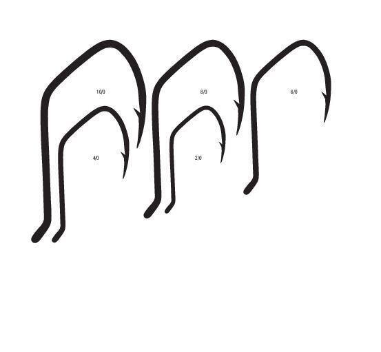 Cârlige somn Mustad Ultrapoint BLN ochet mărime 3/0, 5 bucăți, pescuit pești răpitori