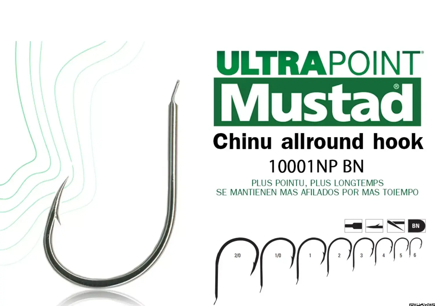 Montura mar.6/022mm 10buc/pl Mustad