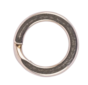 Inel despicat Mustad mărime 7, rezistență 27kg, set 15 bucăți, pentru monturi pescuit somn