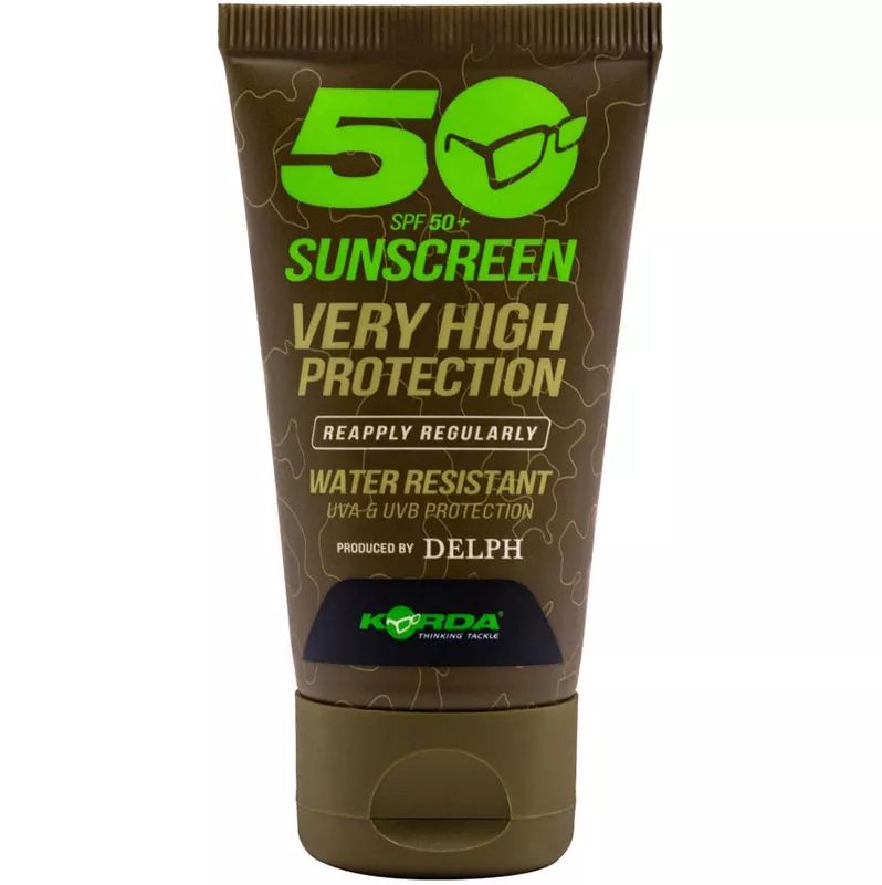 Crema protectie solara Korda SPF50 50ml pentru pescuit camping