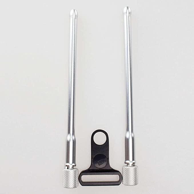 Snag bar aluminiu argintiu Korda pentru pescuit la crap