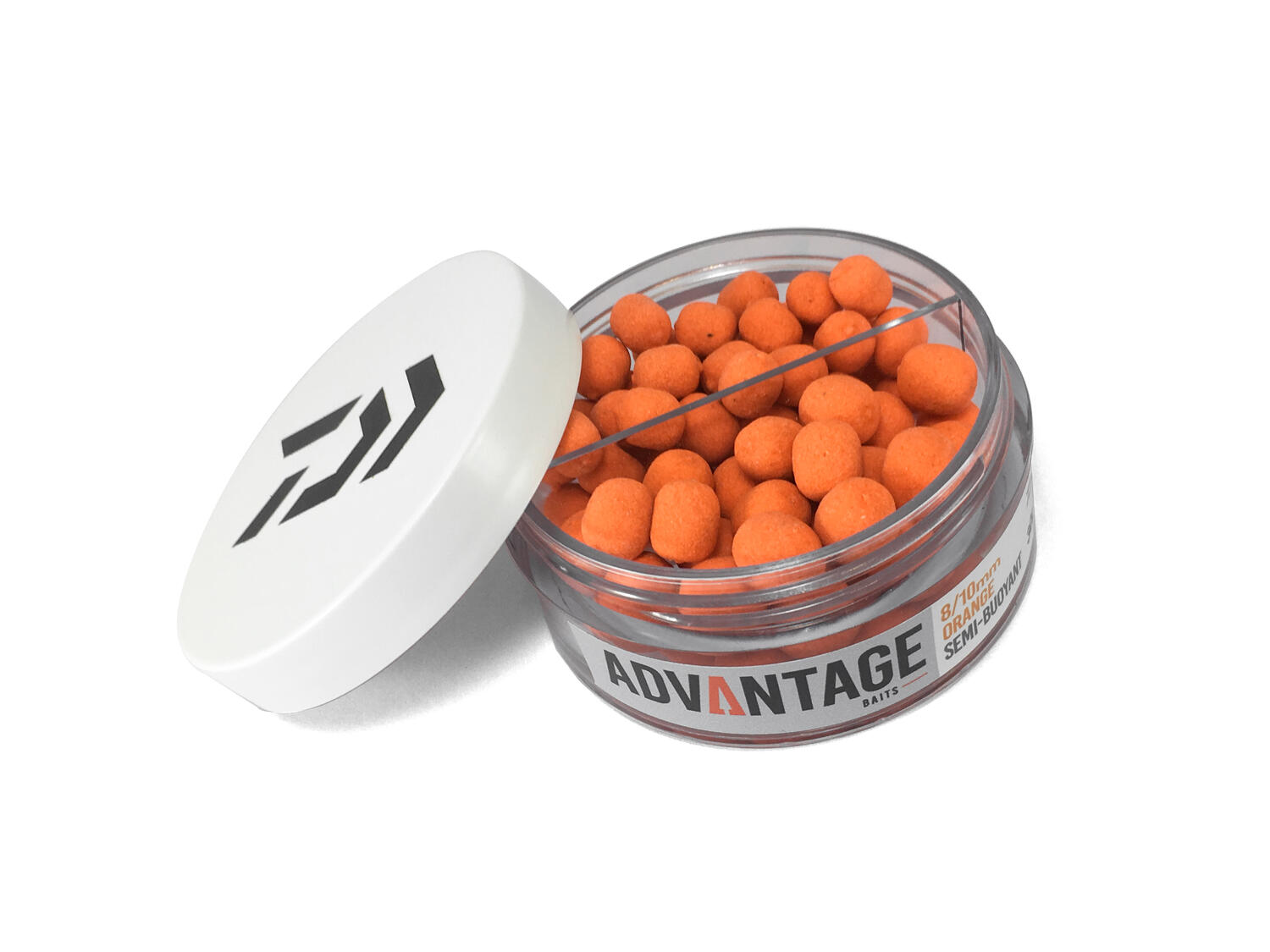Momeli pop-up elastice Daiwa Advantage portocalii 6/8mm, 18g
