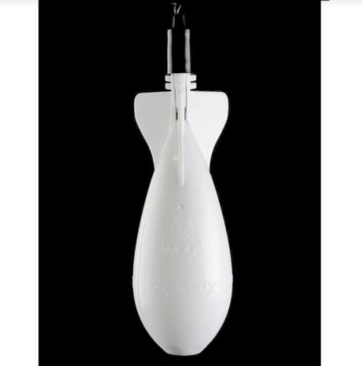 Rachetă nadire crap Arrow Int. Wolf Tri-Spod X Competition, 42g, alb, mecanism magnetic