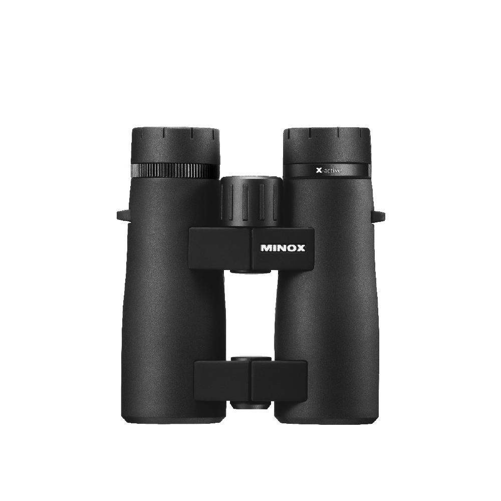Binoclu Minox X-active 10x44, magnificatie 10x, camp vizual larg, performanta optica excelenta