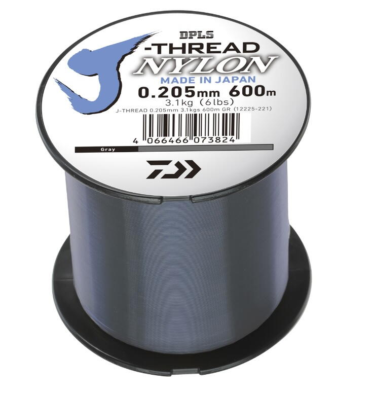 Fir monofilament pescuit crap Daiwa 0.405mm 12.5kg 600m gri rezistență mare Japan