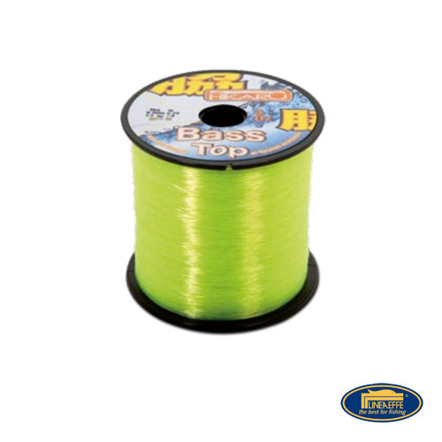 Fir monofilament pescuit rapitor Lineaeffe Bass Top galben 0,25mm 5,8kg 1000m