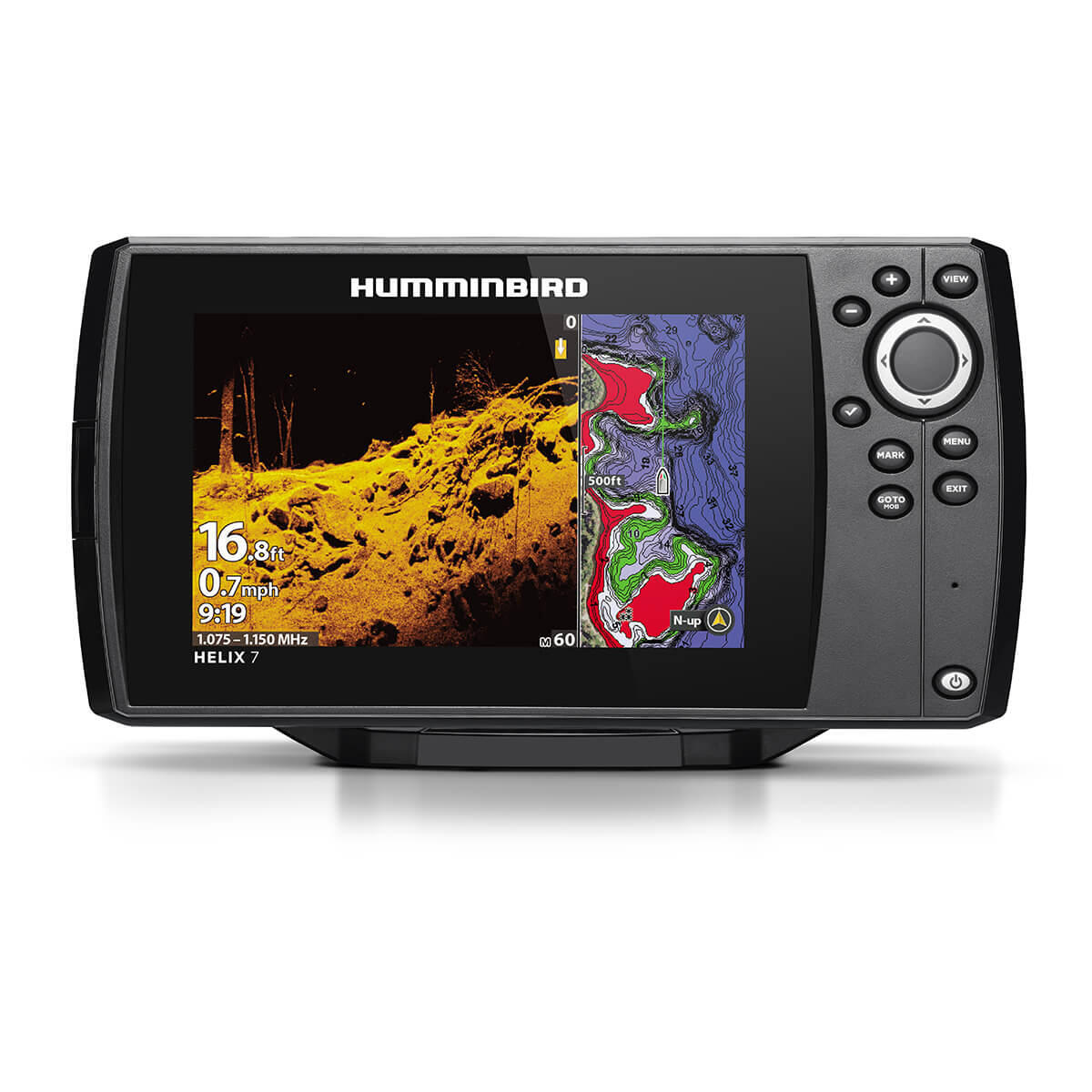 Sonar barca Humminbird Helix 7 CHIRP MEGA DI GPS G4, ecran 7 inch, MEGA Down Imaging, AutoChart Live
