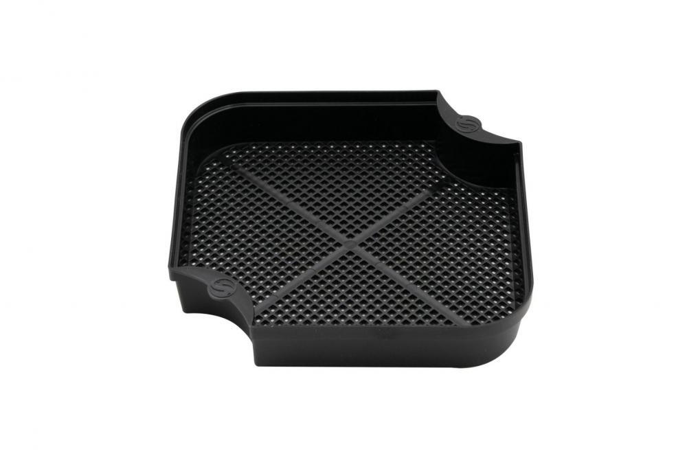 Sită momeală vie Guru Maggot Riddle GBT02/03, ochiuri 3mm, compatibilă cutii 2-3L, neagră