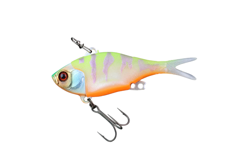 Nalucă cicada Jackall Jeublu 5,2cm 6,4g culoare Chart Back Gill pentru spinning rapitor