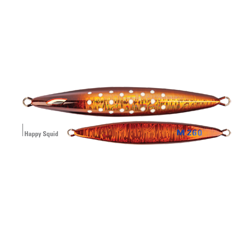 Jig mirotic slow happy squid 80g/8cm Mustad