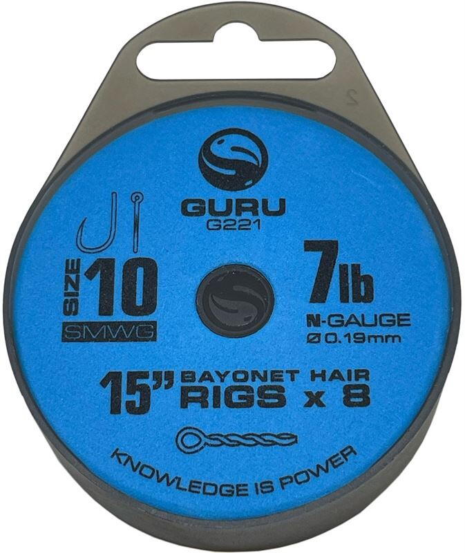 Mont.bayonets carlig nr.10 022mm/38cm 8buc/pl Guru