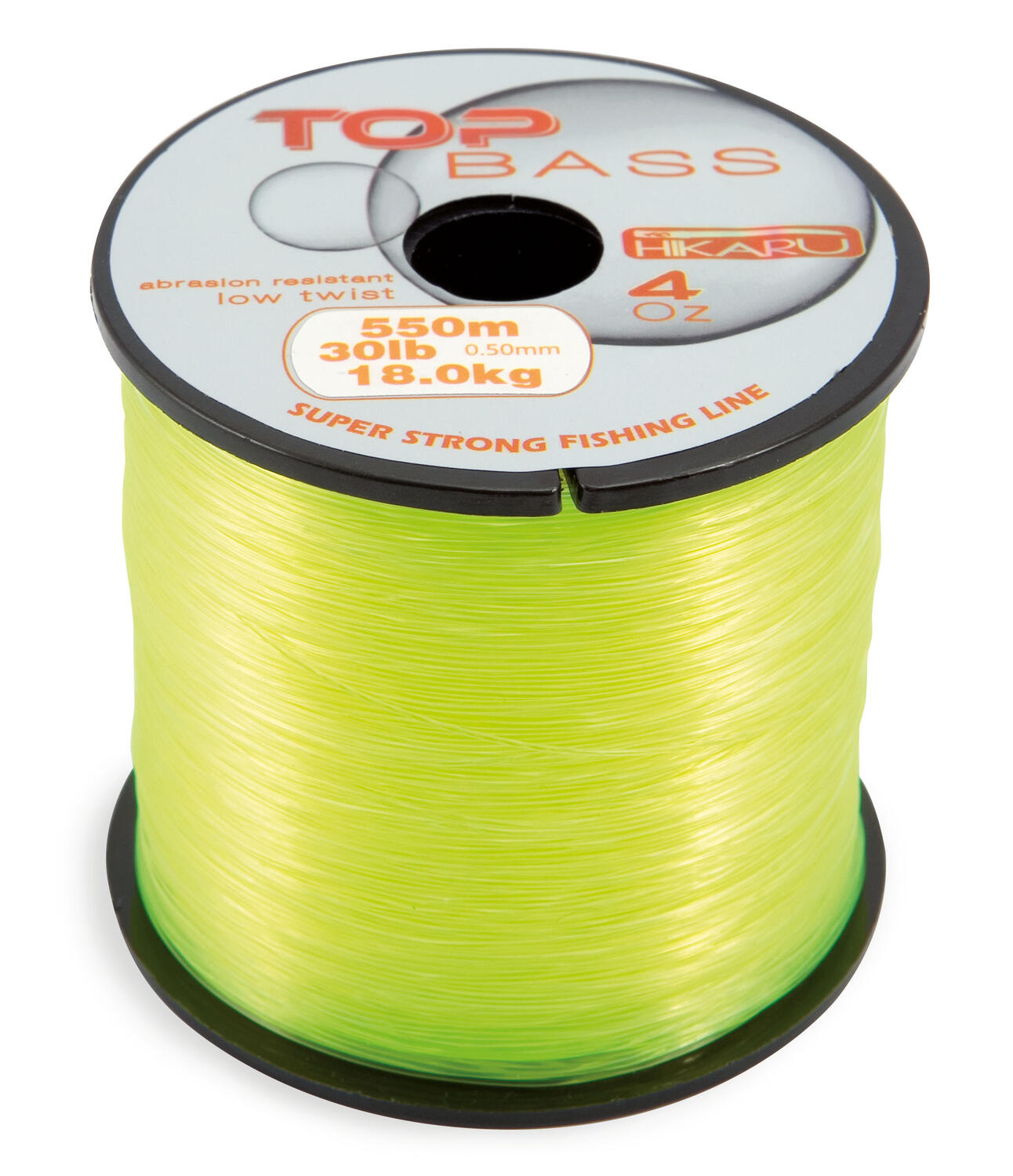 Fir monofilament Lineaeffe Bass Top galben 0,33mm 9kg 650m pentru răpitor