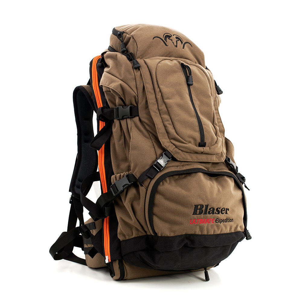 Rucsac vanatoare Blaser Ultimate Expedition 43L impermeabil, sistem prindere arma, husa ploaie, poliester, 3.3kg