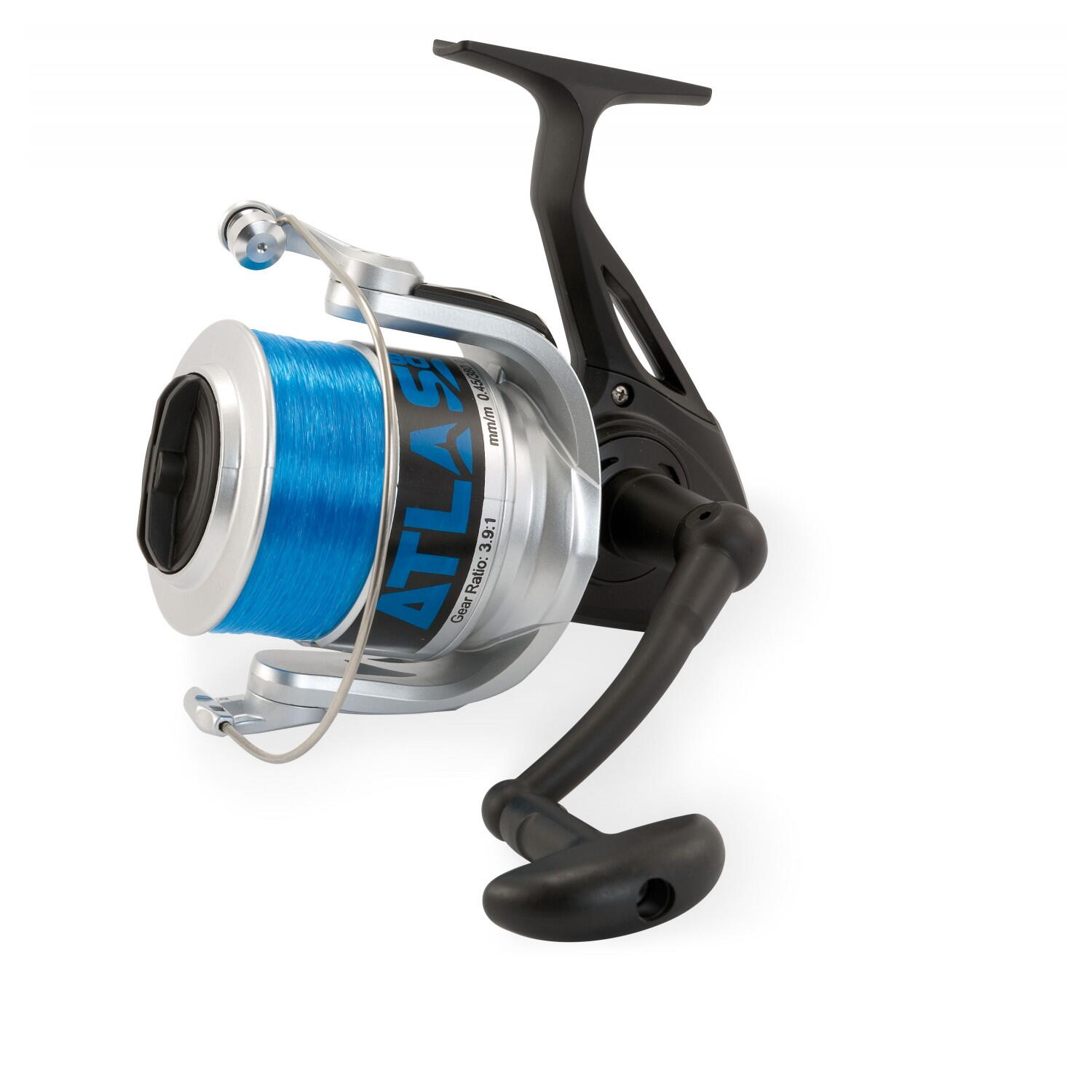 Mulineta stationar Lineaeffe Atlas 8000, 3+1 rulmenți, 310m/0.50mm, 3.9:1, frână 7.5kg