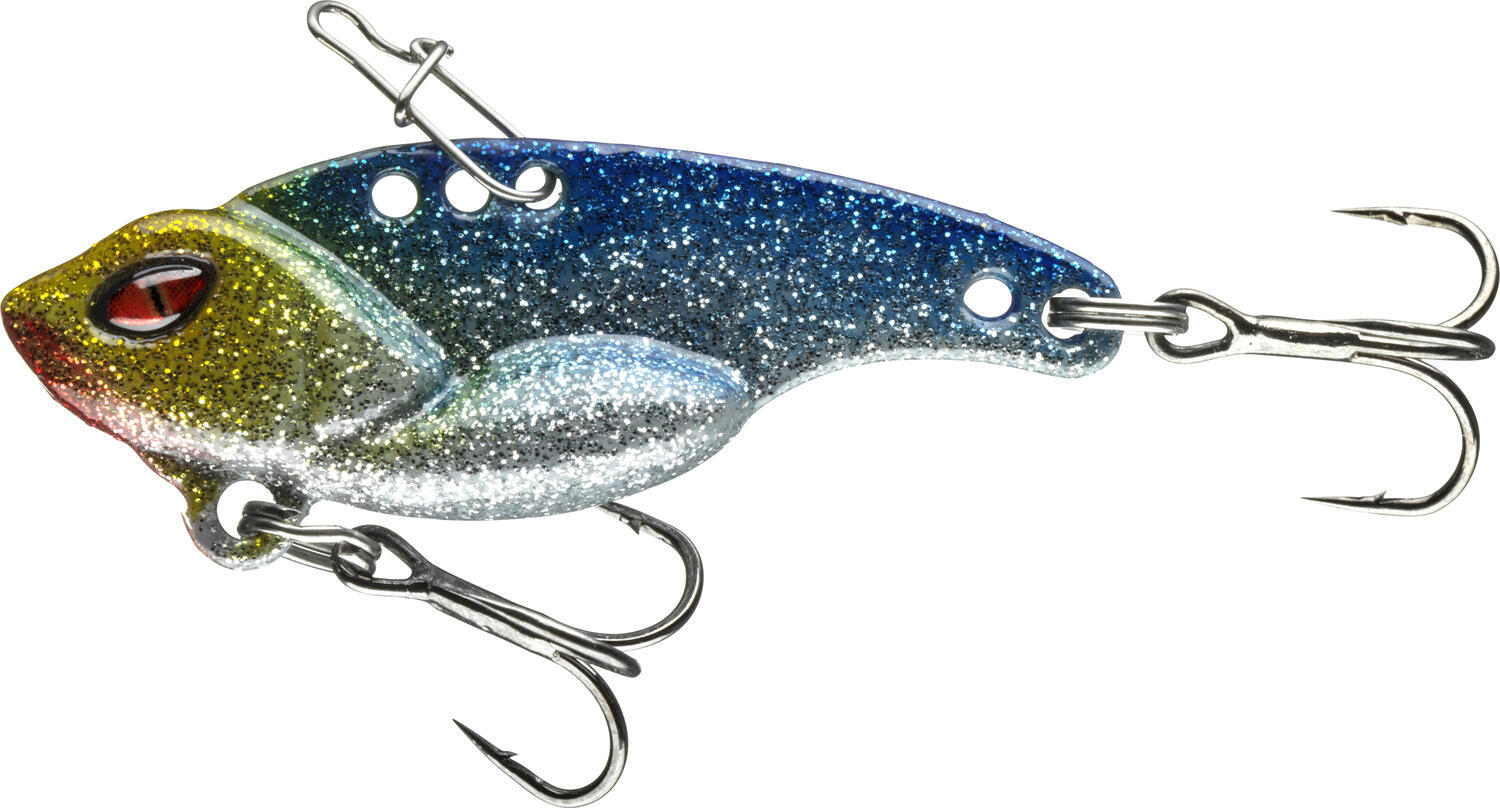 Nălucă cicada Daiwa Prorex Metal Vib 4,8cm 14g blue metallic, spinning, pentru răpitori